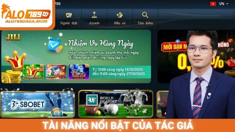 Hướng lãnh đạo và tài năng nổi bật của tác giả