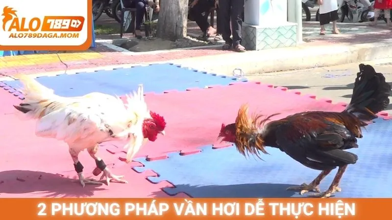 2 phương pháp vần hơi gà dễ thực hiện